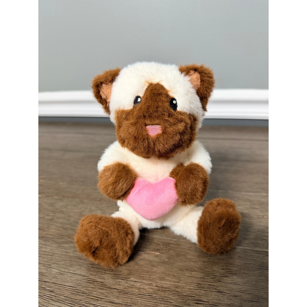 Giggle Scape Valentine's Day Exclusive Siamese Kitten with‎ Heart Plush